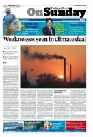 The Japan Times / The New York Times Weekend Edition Vol. 55 No.50 表紙