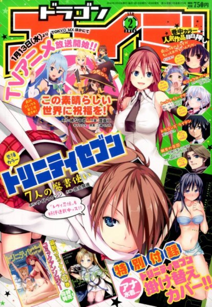 月刊ドラゴンエイジ 2016年2月号 (発売日2016年01月09日) 表紙