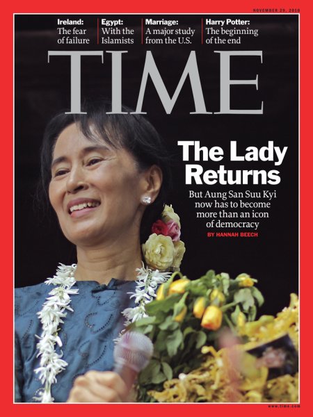 TIME 11/29号 (発売日2010年11月24日) 表紙