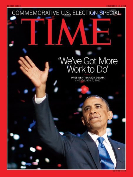 TIME 11/19号特大号 (発売日2012年11月13日) 表紙