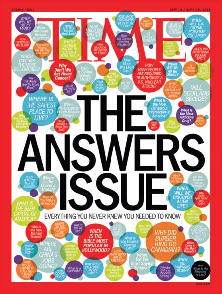 TIME 2014年9/8・9/15号 (発売日2014年09月02日) 表紙
