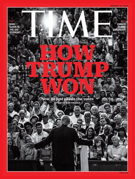 TIME 2016年1/18号 (発売日2016年01月12日) 表紙