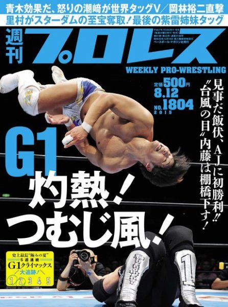 週刊プロレス 2015/8/12号 (発売日2015年07月29日) 表紙
