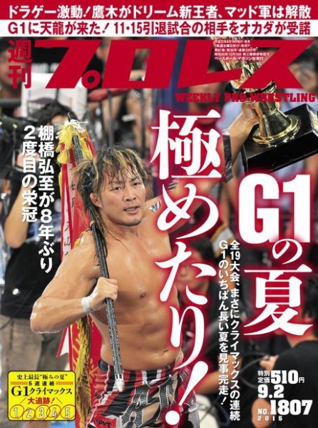週刊プロレス 2015/9/2号 (発売日2015年08月19日) 表紙