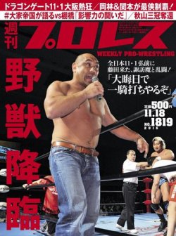 週刊プロレス 15年11 18号 発売日15年11月04日 雑誌 電子書籍 定期購読の予約はfujisan