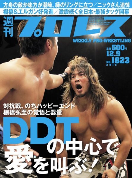 週刊プロレス 2015年12/9号 (発売日2015年11月25日) 表紙