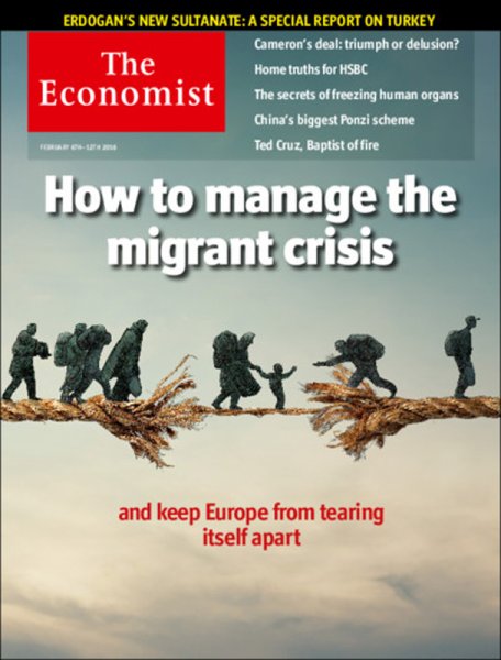 英国The Economist（エコノミスト） 2016年02月06日発売号 表紙