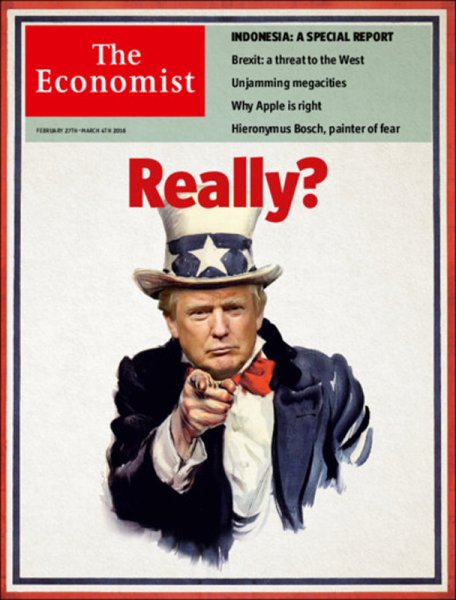 英国The Economist（エコノミスト） 2016年02月27日発売号 表紙