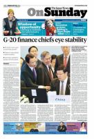 The Japan Times / The New York Times Weekend Edition Vol. 56 No.9 表紙