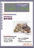 文化財発掘出土情報 3月号  表紙