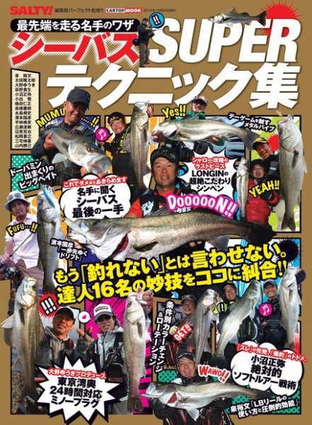 シーバスSUPERテクニック集 シーバスSUPERテクニック集 (発売日2015年09月15日) 表紙