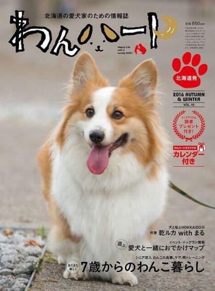 わんハート Vol.10 (発売日2016年10月20日) 表紙