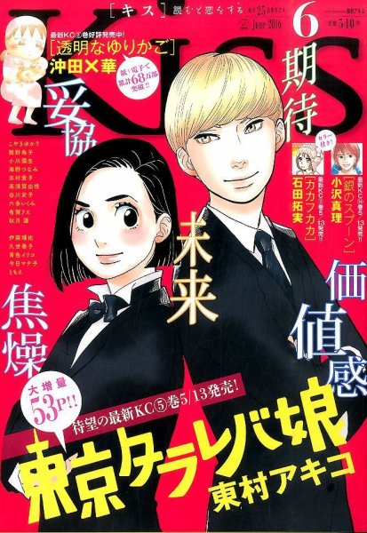 KISS (キス) 2016年6月号 (発売日2016年04月25日) 表紙