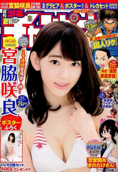 週刊少年チャンピオン 2016年5/5号 (発売日2016年04月21日) 表紙