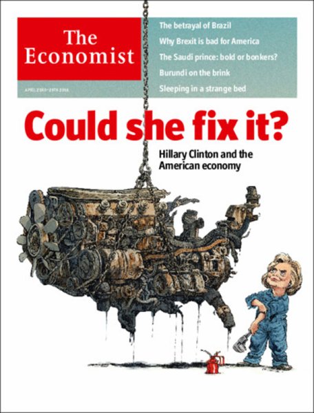 英国The Economist（エコノミスト） 2016年04月23日発売号 表紙