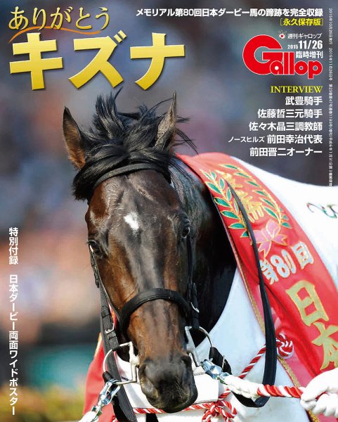 サンケイスポーツ特別版　ありがとうキズナ 2015年10月26日発売号 表紙