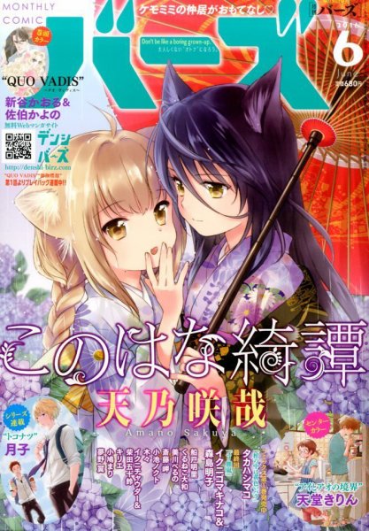 コミック BIRZ (バーズ)  2016年6月号 (発売日2016年04月30日) 表紙