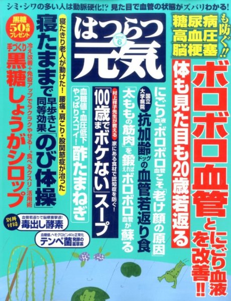 はつらつ元気 2016年6月号 (発売日2016年04月30日) 表紙