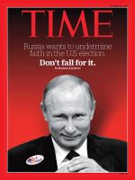 TIME（タイム） 2016年10/10号 表紙