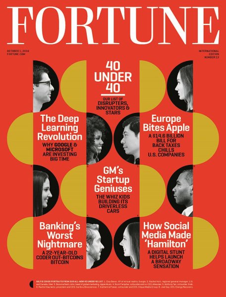 FORTUNE（フォーチュン） 2016年10/1号 (発売日2016年09月29日) 表紙