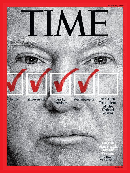 TIME 2016年3/14号 (発売日2016年03月08日) 表紙