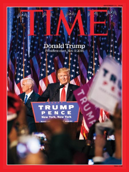 TIME 2016年11/21号 (発売日2016年11月15日) 表紙