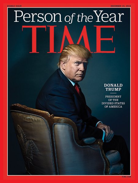 TIME 2016年12/19特大号 (発売日2016年12月13日) 表紙