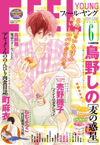 フィールヤング 2016年6月号 (発売日2016年05月07日) 表紙