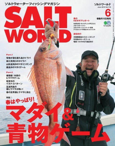 SALT WORLD（ソルトワールド） 2016年6月号 (発売日2016年05月15日) 表紙