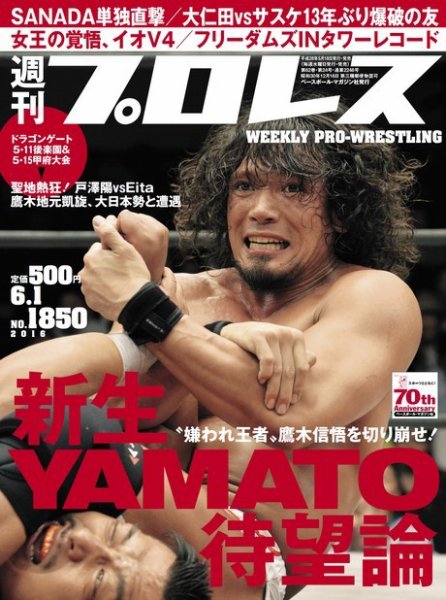 週刊プロレス 2016年6/1号 (発売日2016年05月18日) 表紙