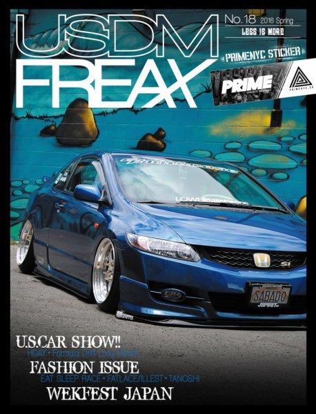 USDM FREAX（ユーエスディーエムフリークス） No.18 (発売日2016年05月21日) 表紙