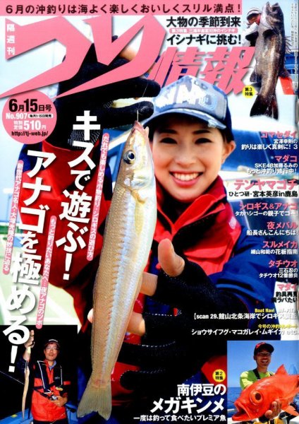 つり情報 2016年6/15号 (発売日2016年06月01日) 表紙