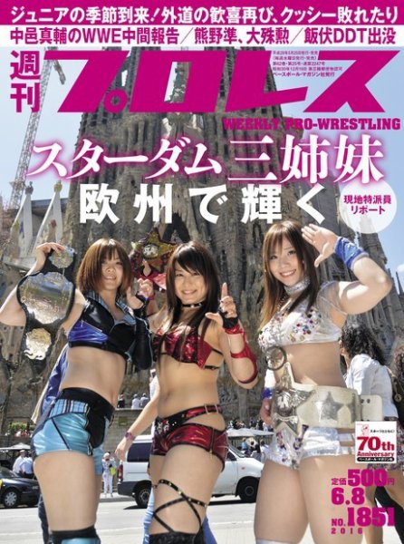 週刊プロレス 2016年6/8号 (発売日2016年05月25日) 表紙