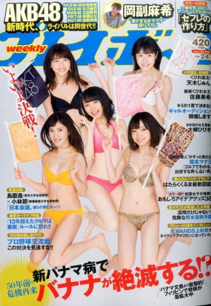 週刊プレイボーイ/週プレ 2016年6月13日号 (発売日2016年05月30日) 表紙