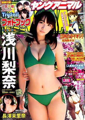 浅川梨奈　表紙　コミック誌　12冊セット Amazon.co.jp: C28 浅川梨奈 表紙グラビア ヤングマガジン 別冊