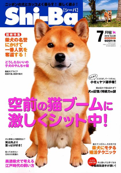 Shi-Ba(シーバ)　 2016年7月号 (発売日2016年05月28日) 表紙