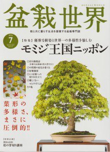 盆栽世界 2016年7月号 (発売日2016年06月04日) 表紙