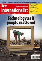 New Internationalist（ニューインターナショナリスト）英語版 No.492 表紙