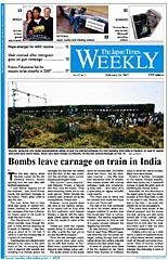 The Japan Times / The New York Times Weekend Edition 2007年03月03日発売号 表紙