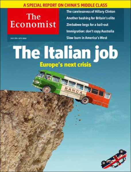 英国The Economist（エコノミスト） 2016年07月09日発売号 表紙