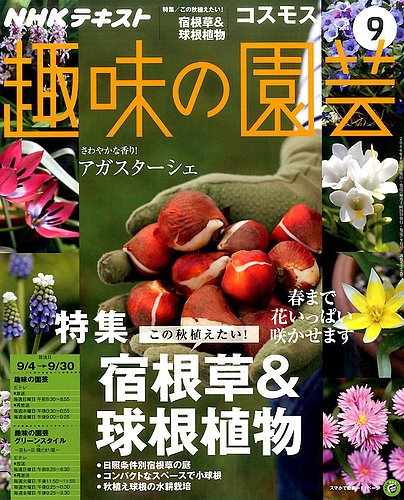 Nhk 趣味の園芸 16年9月号 発売日16年08月21日 雑誌 定期購読の予約はfujisan