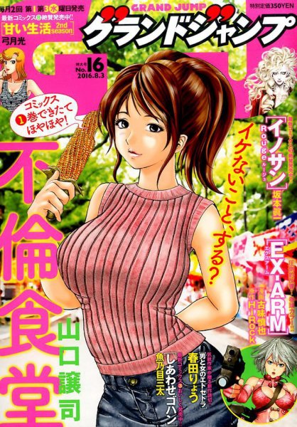 グランドジャンプ 2016年8/3号 (発売日2016年07月20日) 表紙