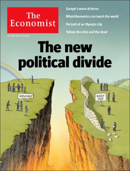 英国The Economist（エコノミスト） 2016年07月30日発売号 表紙