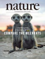 Nature（個人購読専用） 2016年5月26日 表紙