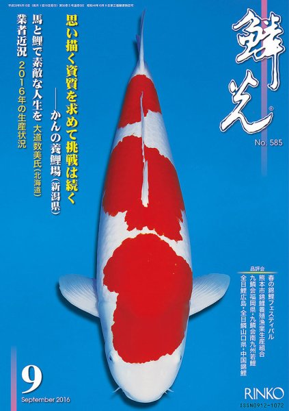 鱗光 2016年08月15日発売号 表紙