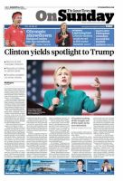 The Japan Times / The New York Times Weekend Edition Vol. 56 No.33 表紙