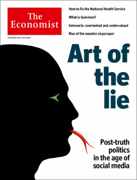 英国The Economist（エコノミスト） 2016年09月10日発売号 表紙