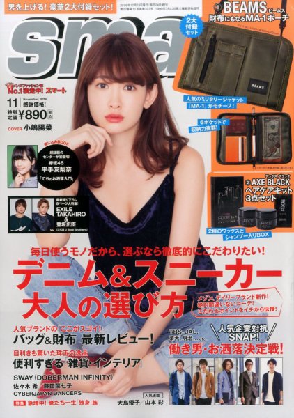 smart（スマート） 2016年11月号 (発売日2016年09月24日) 表紙