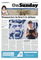 The Japan Times / The New York Times Weekend Edition Vol. 56 No.39 表紙