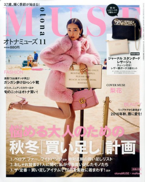 otona MUSE(オトナミューズ) 2016年11月号 (発売日2016年09月28日) 表紙